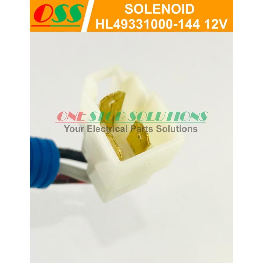 SELENOID SOLENOID HL49331000-144 12V UNIV UNTUK GENSET ALAT BERAT