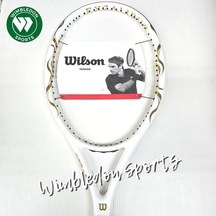 NEW Raket Wilson EXCALIBUR WHITE GOLD LIMITED EDITION ORIGINAL / EXCALIBUR WHITE 115 WILSON RACKET
