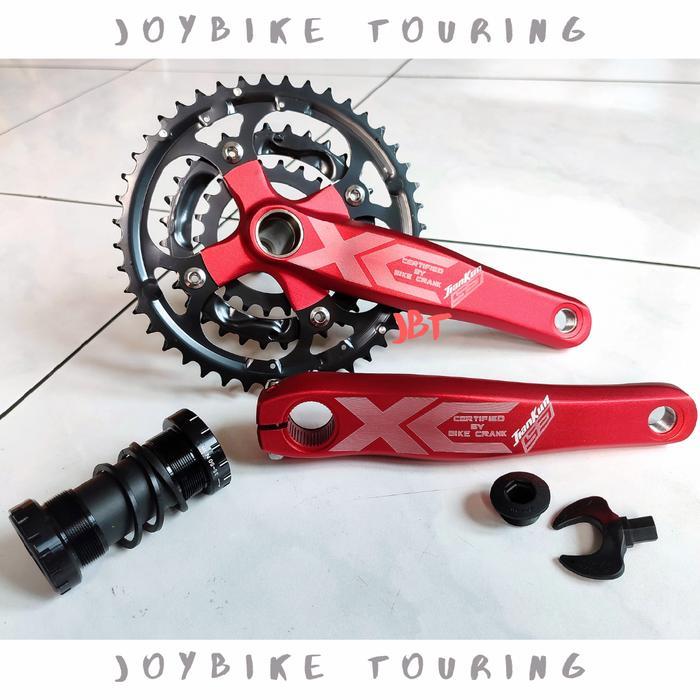 Baru Crank Set Triple Ht Ii Berikut Bb