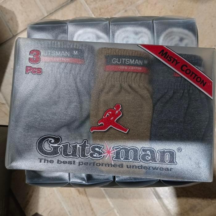 dalam gutsman pria Celana Dalam Pria Katun 3 Pcs - S / cd pria gutsman mysty katun 3 pc - S