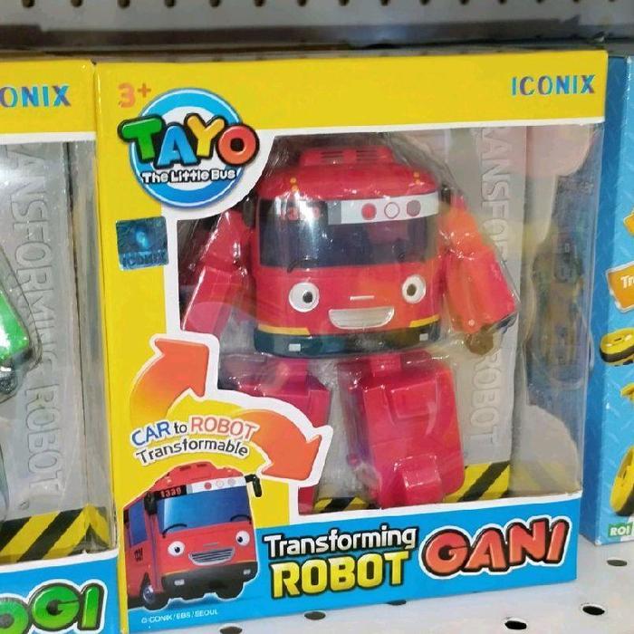 HOT SALE MAINAN TRANSFORMING ROBOT TAYO GANI TERMURAH