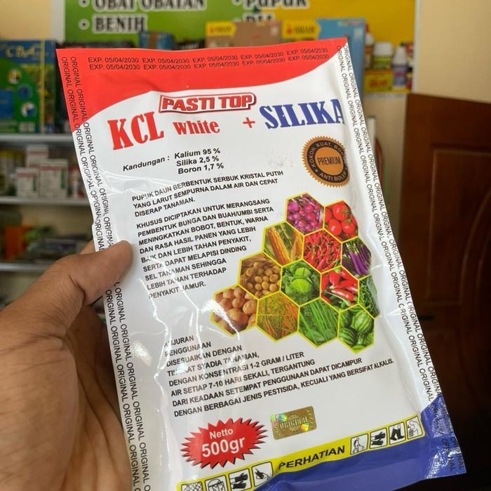 Promo Pupuk KCL WHITE + SILIKA 500GR Terlaris