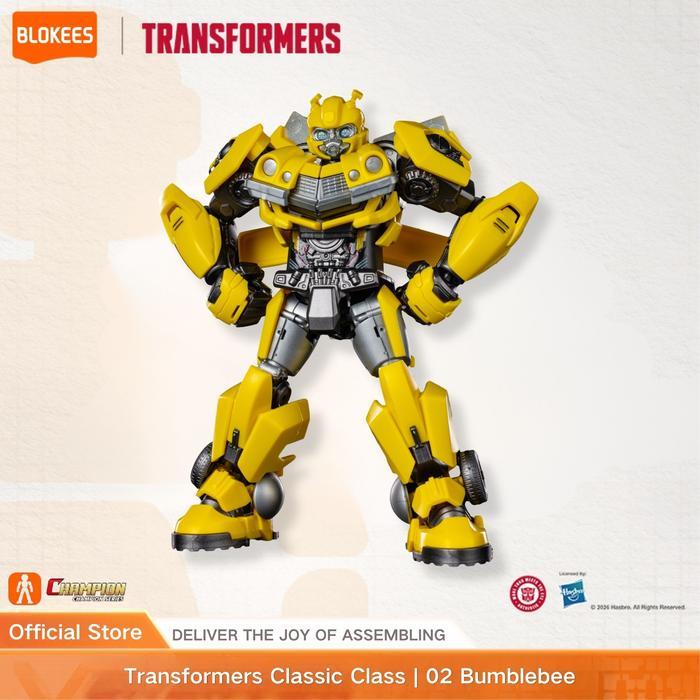 PROMO Blokees Classic Class 02 Bumblebee Mainan Robot Transformers Blokees Bumblebee CC02 Figure