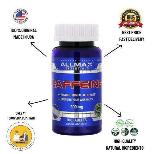 ALLMAX Nutrition Caffeine, 200mg, 100 Tablets
