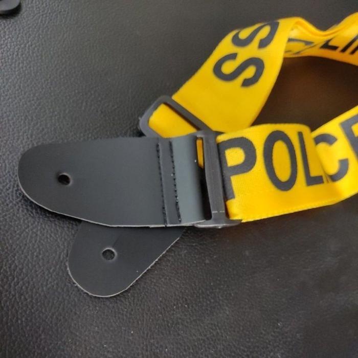 Sabuk Gitar POLICE LINE / Strap gitar Police Line - P. Line