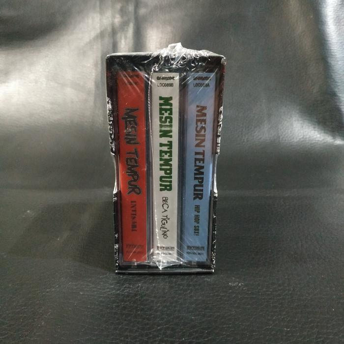 Promo Kaset Pita Mesin Tempur - Serem Segel Boxset 3 Kaset Kaset Metal Terlaris