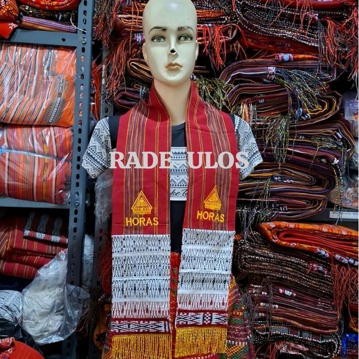 Stola Pucca Bordir Horas/ Stola Batak / Stola Pucca Ragiidup