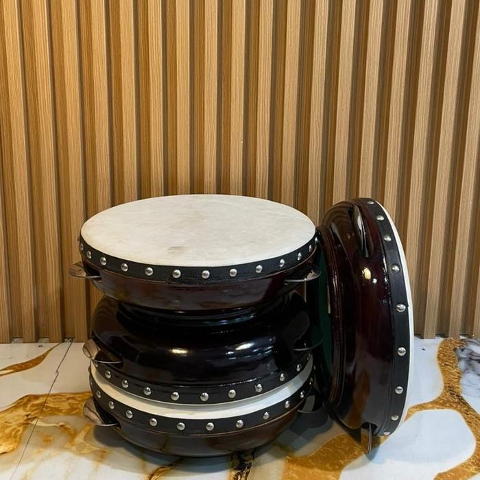 Rebana Hadro satu set 4 biji rebana banjari hadroh terbang hadroh