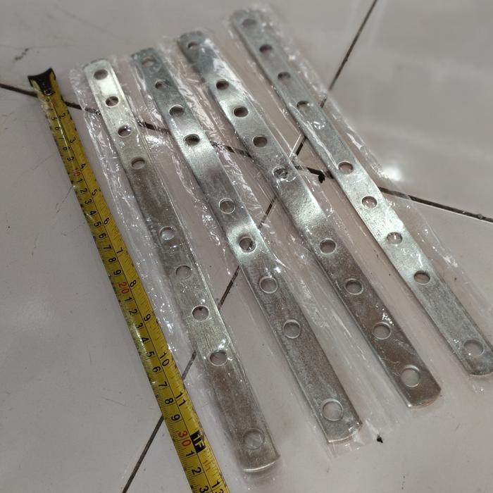 PLAT BESI STRIP TEBAL CHROME TERBATAS