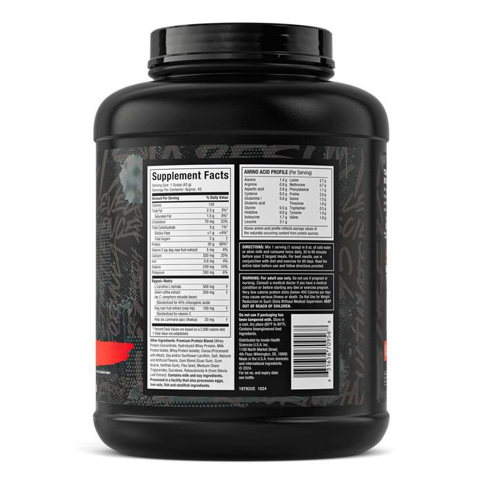 Muscletech Nitrotech Ripped 4 Lbs Lb 4Lb 4Lbs Nitro Tech Whey Protein