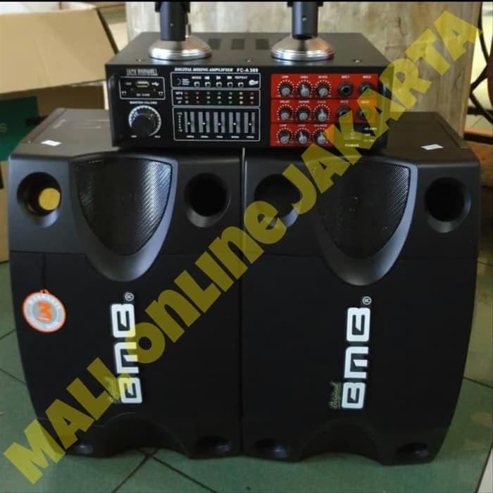 Paket karaoke bmb original sound system bluetooth speaker 8 in Terbaik