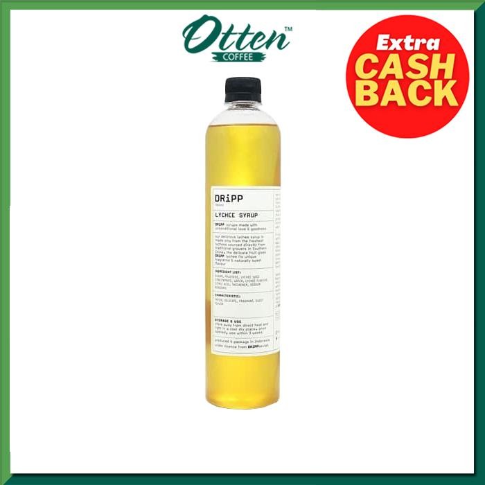 

oW.galiban - DRiPP Sirup Lychee 760ml Premium Syrup Buah Leci Untuk Minuman