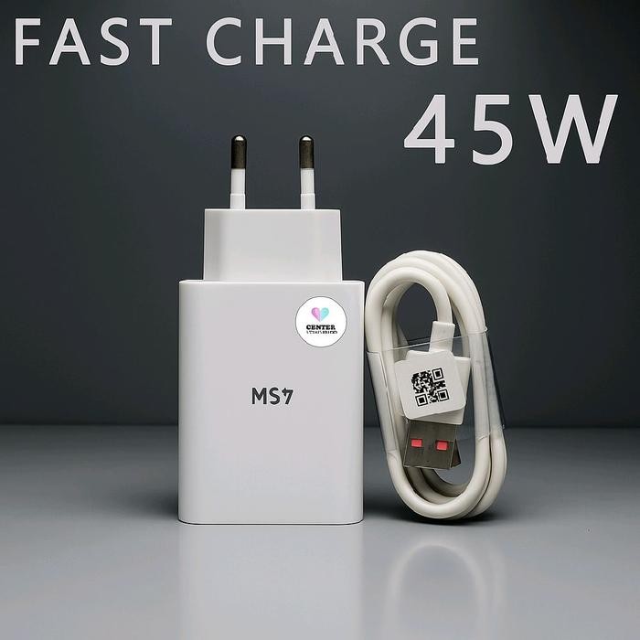 franzbosse - Charger Infinix 45W Fast Charging + Kabel Type-C - HP & Gadget