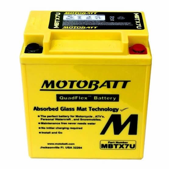 Aki Motobatt Mbtx7U Aki Motor Vespan / Nmax