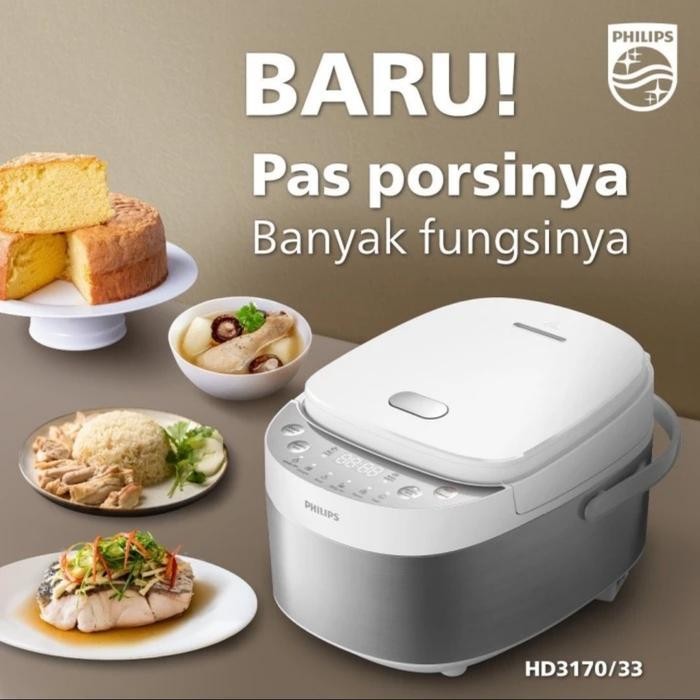 Philips Mini Rice Cooker Digital 0,85 Liter