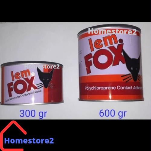 

LEM FOX KUNING LE300 GRAM 600 GRAM LEM KAYU LEM LANTAI LEM SEPATU SOFA