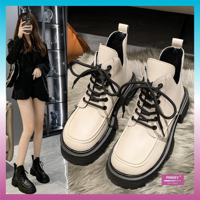 Aldo Ventelas - P167 Sepatu Sneakers Boots Wanita Sneakers Shoes High Karet