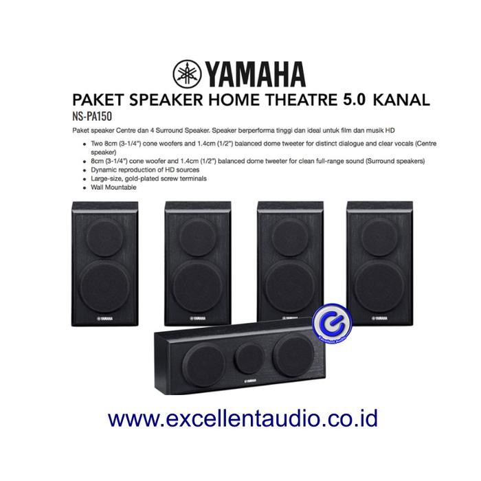 Paket Yamaha NSPA150 NS PA150 5 kanal speaker system home theatre