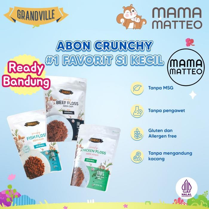 

Pilihan- Grandville Beef Floss Abon Sapi Crunchy - Abon Sapi