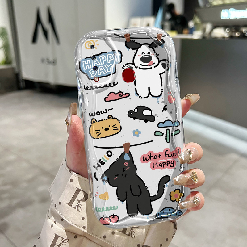 Casing Hp Untuk Samsung Galaxy A20s Case Casing Menggantung Kucing pole Kasing HP Kesing Silikon Sof