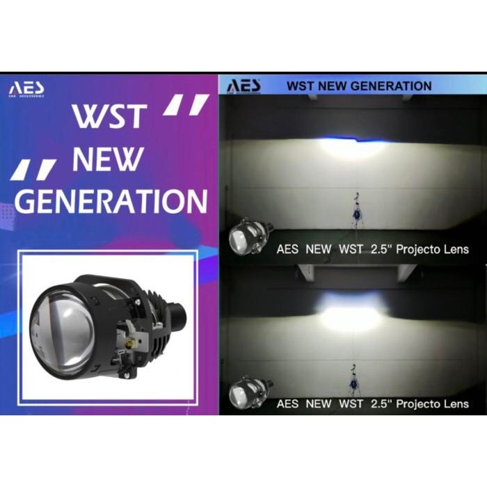 Biled 2,5 Wst Bluelens Aes - Projector Aes Biled 2,5 Inch