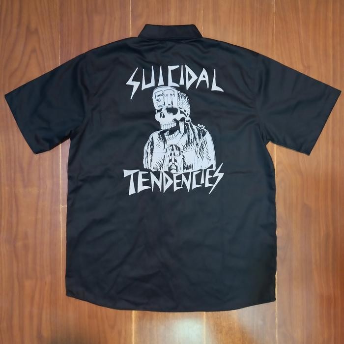 BIG SALE Suicidal Tendencies Workshirt KF960