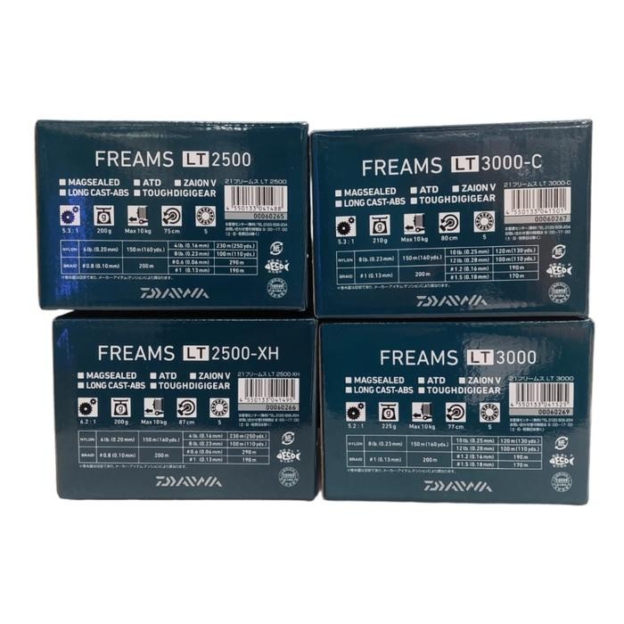 Reel DAIWA FREAMS LT 2500 s/d 6000 Kolam Sungai Muara Laut Resmi