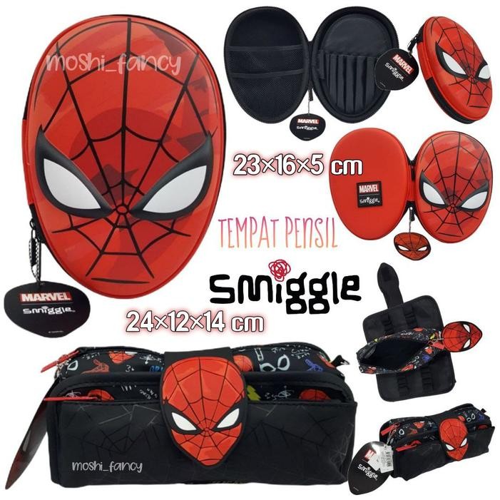 

TEMPAT PENSIL SMIGGLE SPIDERMAN / PENCIL CASE MARVEL SPIDERMAN / KOTAK PENSIL SMIGGLE KARAKTER ANAK