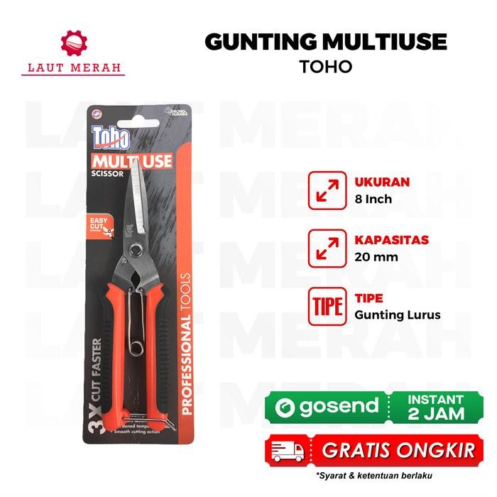 Gunting Seng Baja Ringan TOHO Gunting Dahan Serbaguna Multifungsi