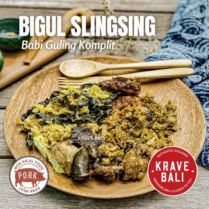 

ASLI Bigul Slingsing Babi Guling 200 gr - Makanan Khas Bali - Krave Bali READY STOCK