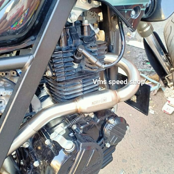 KNALPOT NORIFUMI KLX 150 ROCKET 4 SS/ KNALPOT KLX150 NORIFUMI ROCKET 4