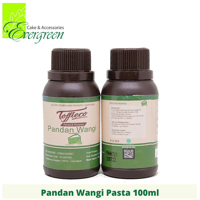 

Pilihan- Pandan Wangi Pasta Toffieco 100 G
