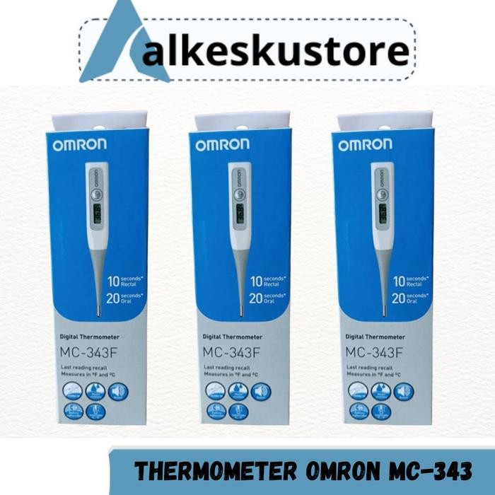 Omron Thermometer MC-343 / Termometer Omron MC-343 / Termometer Digita Kode 337