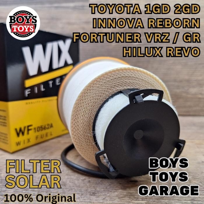 Hemat Wix Filter Solar Toyota Fortuner Vrz Hilux 1 2 Gd Diesel Fuel Filter Terlariss 