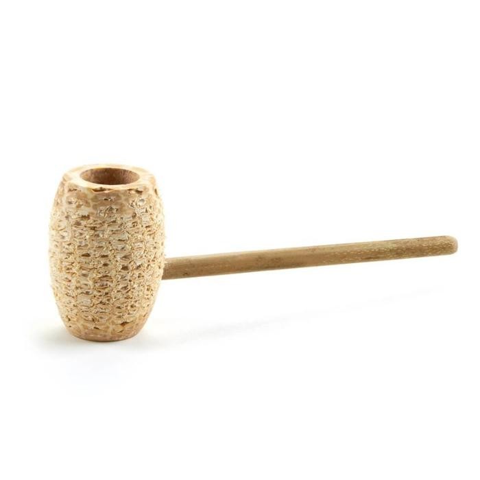 Missouri Meerschaum Laughing King Corn Cob Pipe - Pipa Cangklong