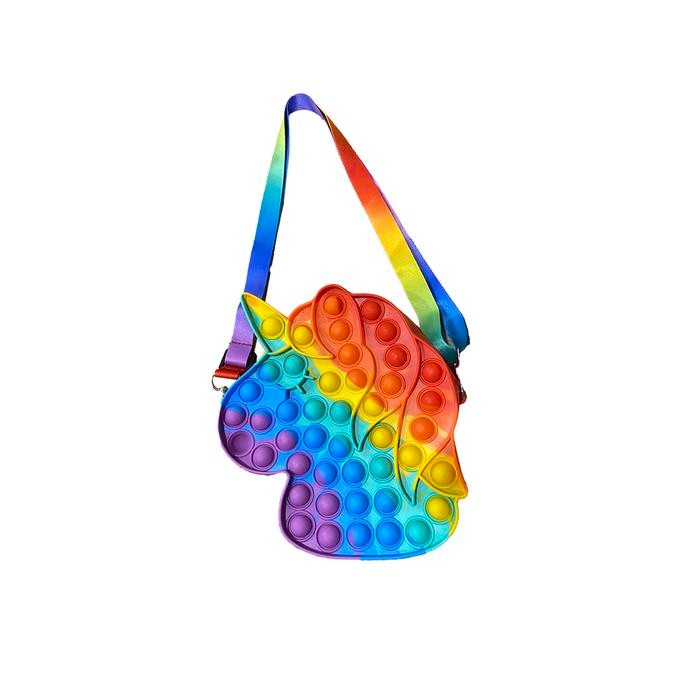 SIAPKIRIM Tas Selempang Pop It Unicorn Jumbo READY STOCK