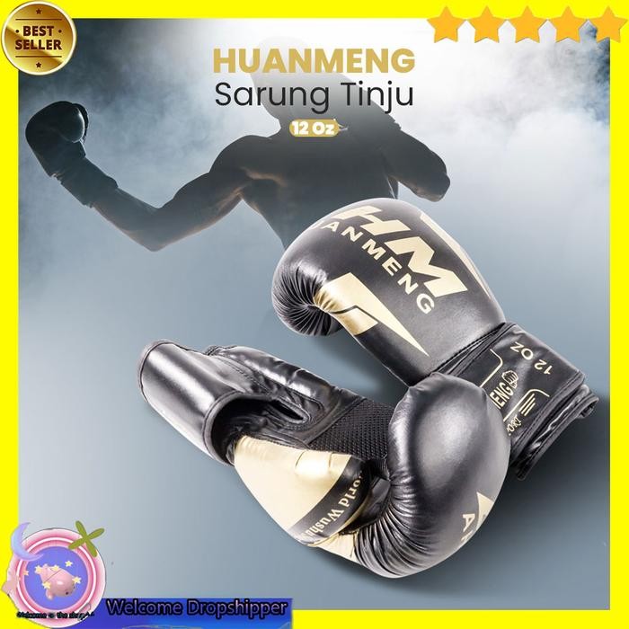 Terlaris Huanmeng Sarung Tinju Mma Ufc Boxing Muay Thai Glove