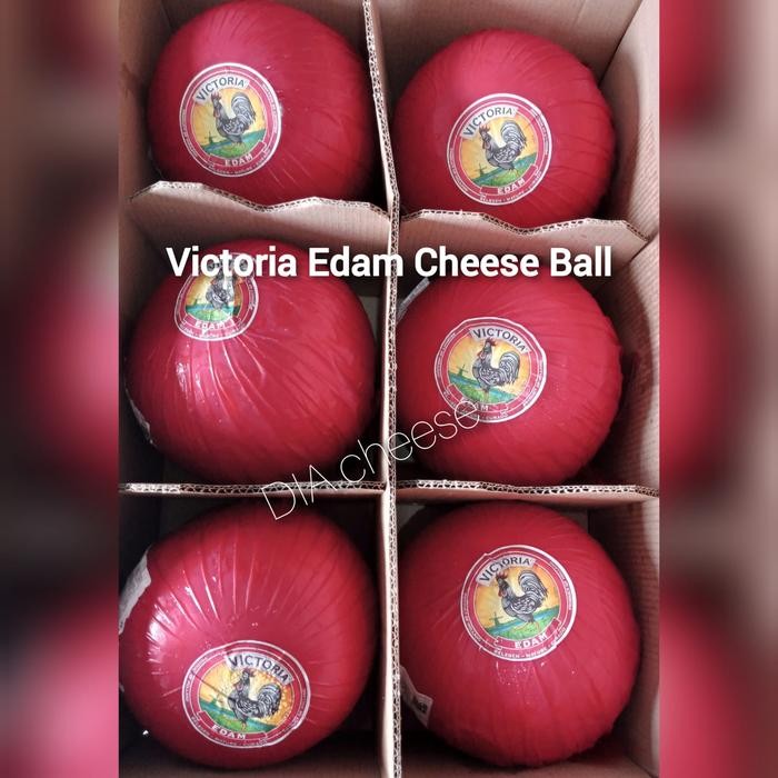 Pilihan- Keju Edam Bola De Jong Victoria Belanda - Dutch Edam Cheese Ball