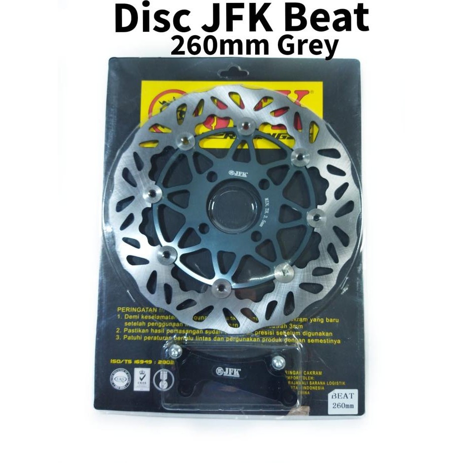 CAKRAM MOTOR BEAT VARIO SCOPPY 260 MM BRACKET JFK RACING BEST SELLER
