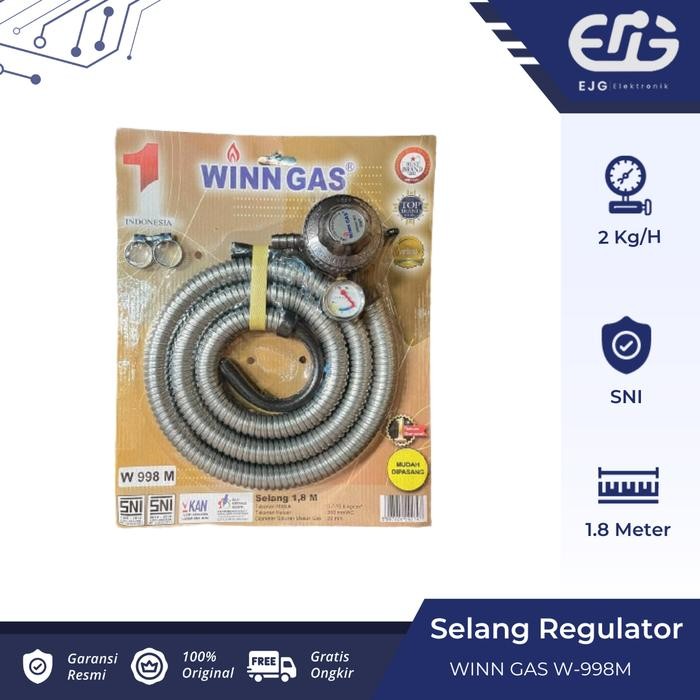 Pilihan- Winn Gas Selang Regulator W 998 M