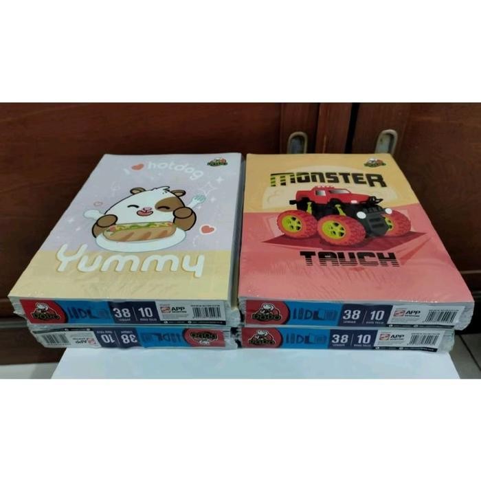 

New (ISI 10 PCS) BUKU TULIS MURAH / BUKU TULIS DODO By SIDU ISI 38 LEMBAR / BUKU TULIS MURAH GROSIR