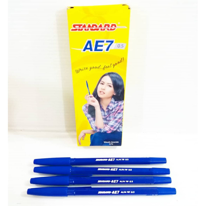 

OJ BOLPEN AE7 FINE 0.5 BLUE PACK ISI 12 STANDARD / BOLPEN STANDARD