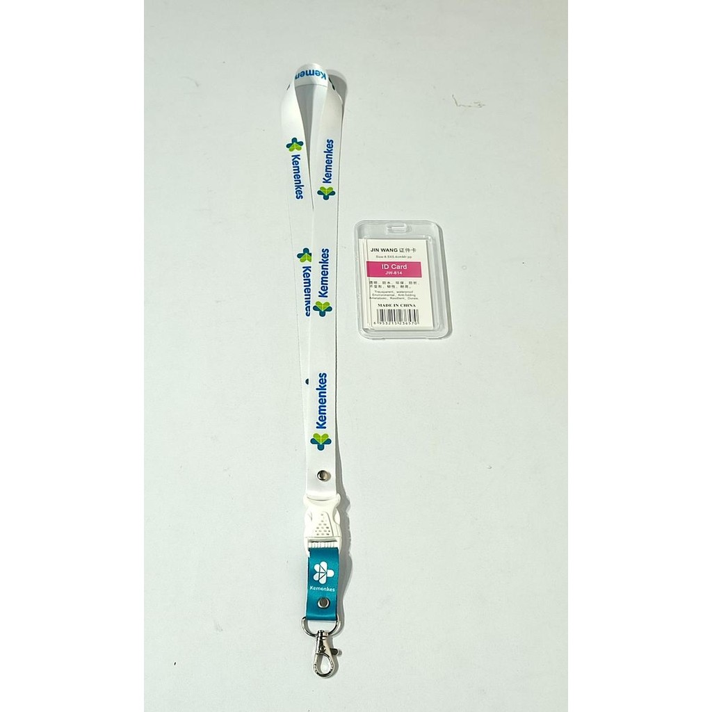 

OJ Ready stock Lanyard Kemenkes Baru Sesuai aturan 2024 free casing