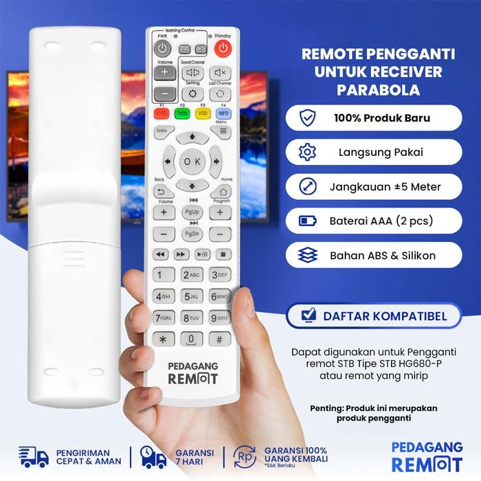 New Remote Receiver STB USEE TV Indihome Speedy TV HG680-P Android