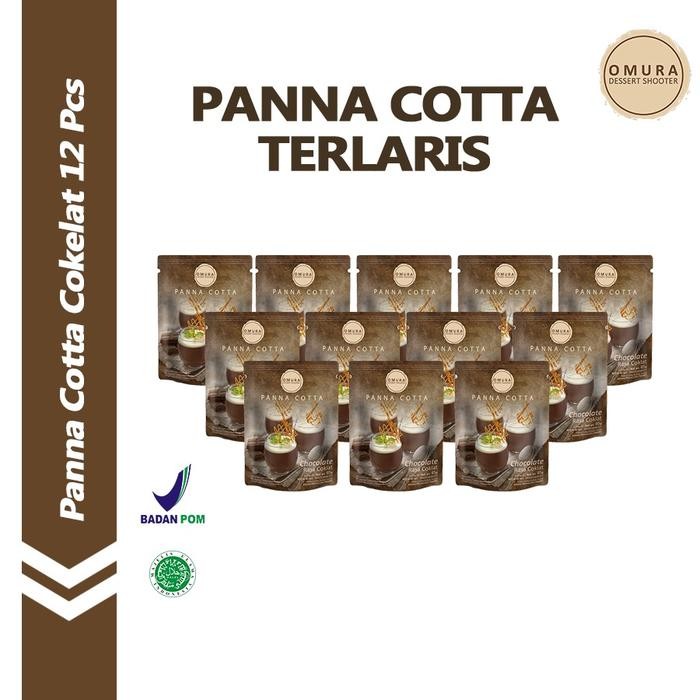 

Stok Baru [12 PCS] Omura Dessert Panna Cotta Rasa Chocolate / Cokelat