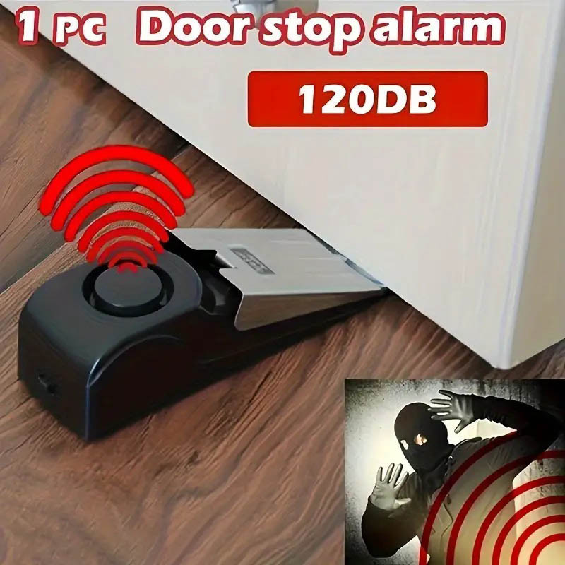 BARU Secure Your Home or Apartment Anywhere with This Portable Door Stop Alarm