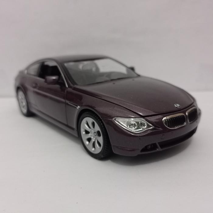 Pilihan- Diecast Mobil Bmw 645Ci Sport Welly 1:24 Mobil Mainan Koleksi Murah