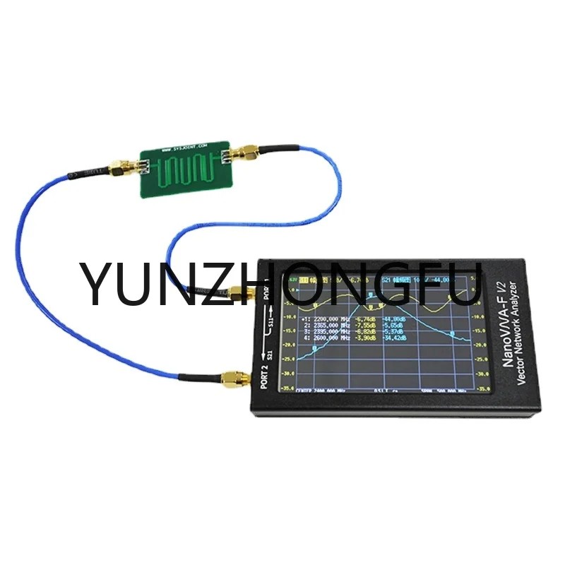 Nanovna-F V2 3Ghz Vector Network Analyzer 4.3 Inch Touch Screen Nanovna Antenna Analyzer With RF Dem