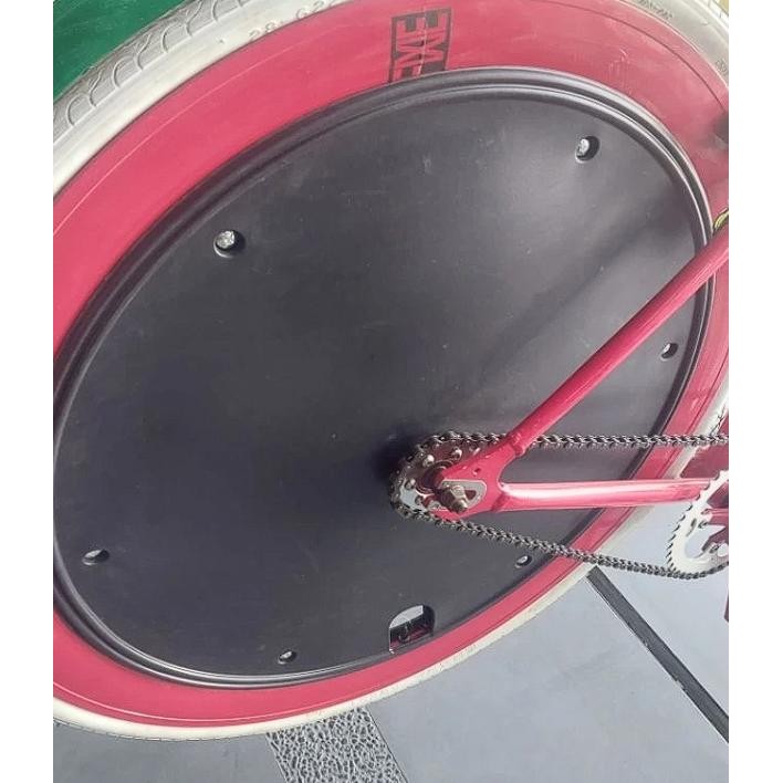 Tutup Velg Sepeda Wheeldop Fixie Road Touring MTB Black