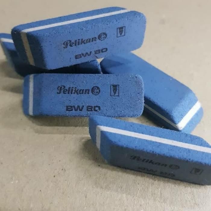 New penghapus pelikan pensil pulpen BW 80 ORIGINAL